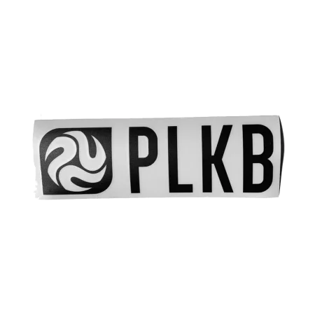 PLKB Sticker 21x7cm black (cut tekst)