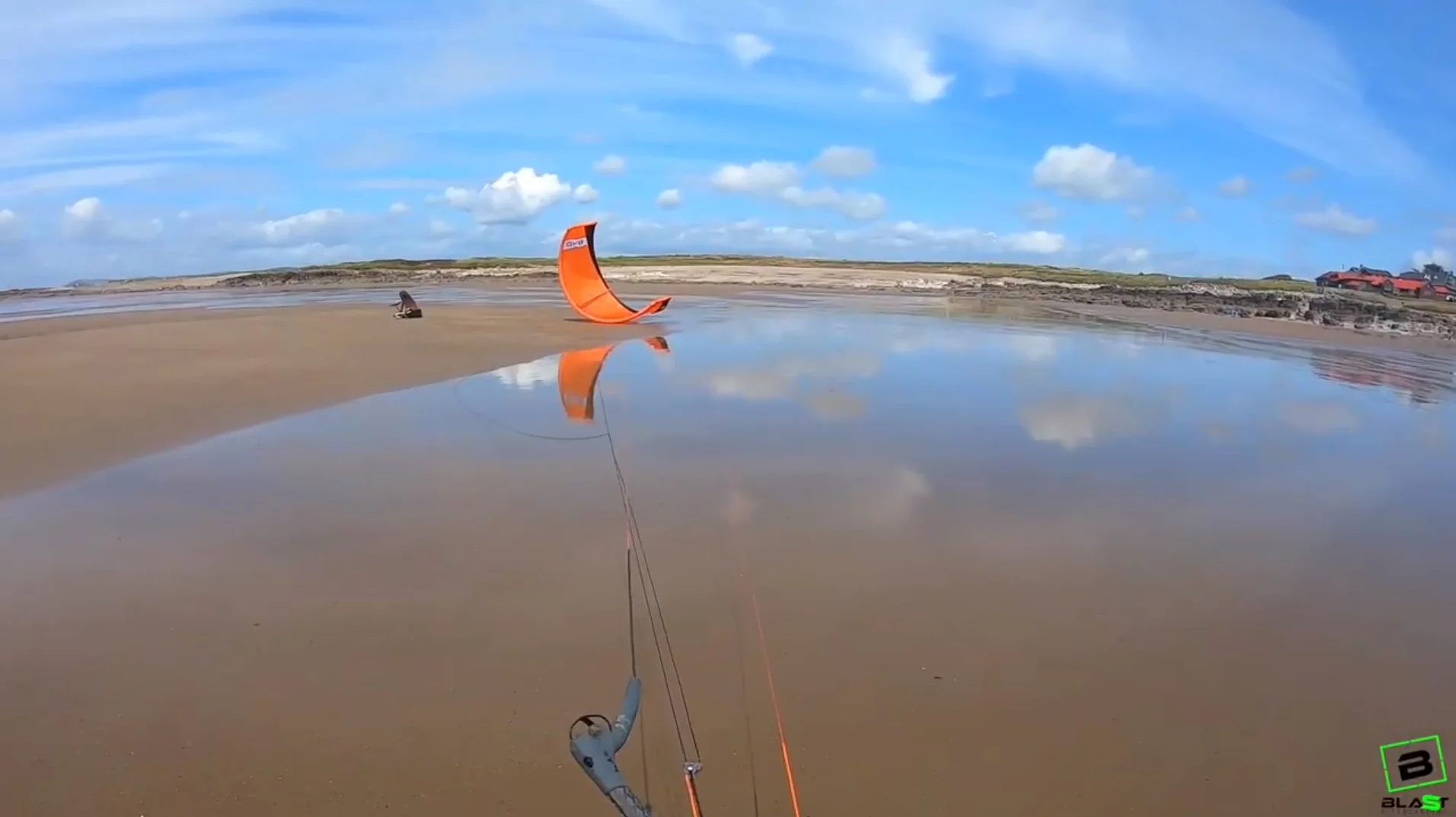 Blast Kiteboarding testing the PLKB Synergy